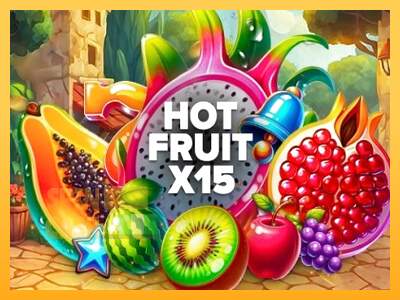 Spielautomat Hot Fruit x15 für echtes geld