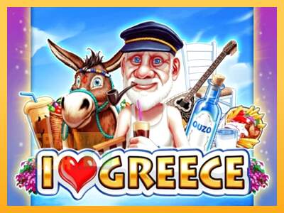 Spielautomat I Love Greece für echtes geld