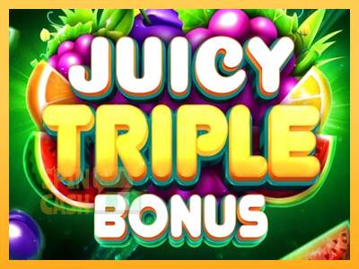 Spielautomat Juicy Triple Bonus für echtes geld