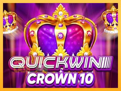 Spielautomat Quick Win Crown 10 für echtes geld