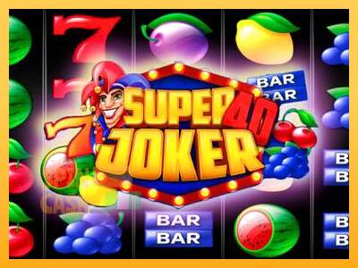 Spielautomat Super Joker 40 für echtes geld